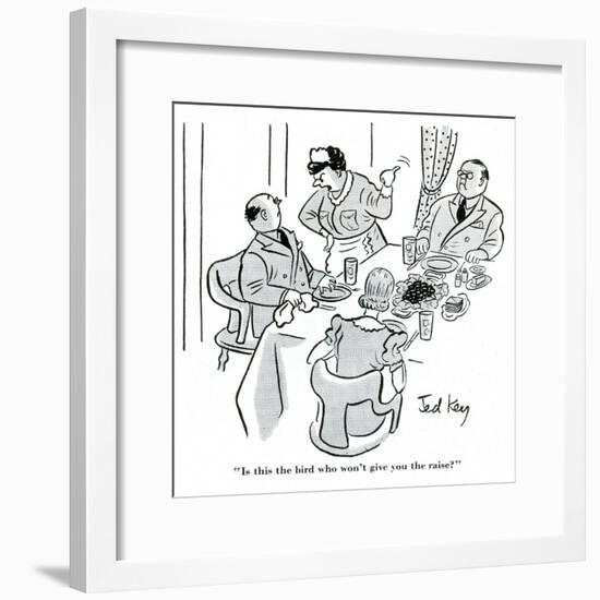 Hazel Cartoon-Ted Key-Framed Giclee Print