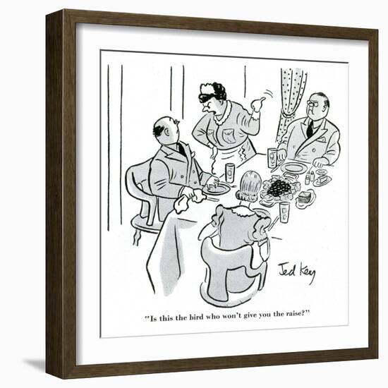 Hazel Cartoon-Ted Key-Framed Giclee Print