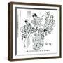 Hazel Cartoon-Ted Key-Framed Giclee Print