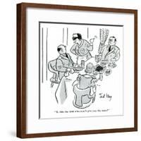 Hazel Cartoon-Ted Key-Framed Giclee Print