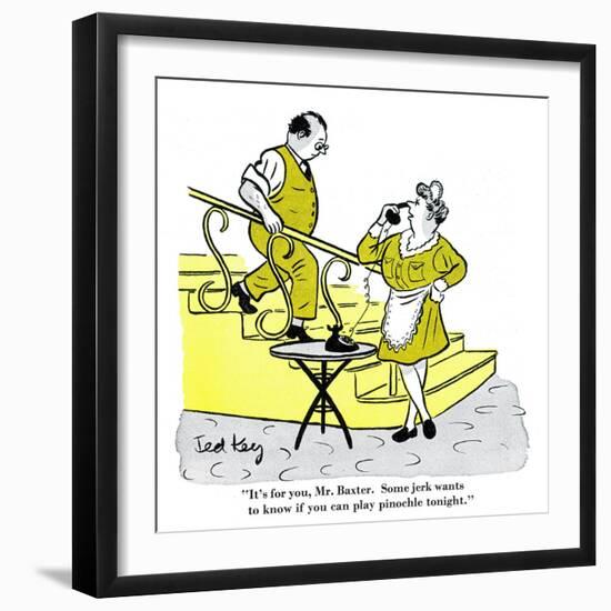 Hazel Cartoon-Ted Key-Framed Giclee Print