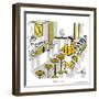 Hazel Cartoon-Ted Key-Framed Giclee Print