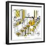 Hazel Cartoon-Ted Key-Framed Giclee Print