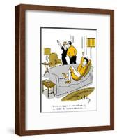 Hazel Cartoon-Ted Key-Framed Giclee Print