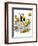 Hazel Cartoon-Ted Key-Framed Giclee Print