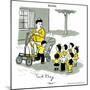 Hazel Cartoon-Ted Key-Mounted Giclee Print