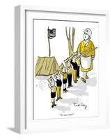 Hazel Cartoon-Ted Key-Framed Giclee Print