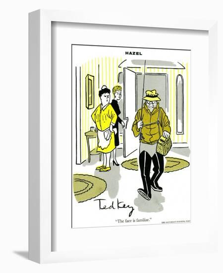 Hazel Cartoon-Ted Key-Framed Giclee Print