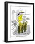 Hazel Cartoon-Ted Key-Framed Giclee Print