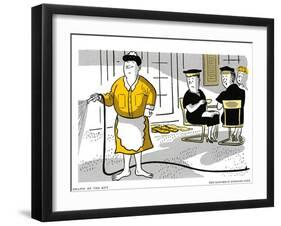 Hazel Cartoon-Ted Key-Framed Giclee Print