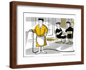 Hazel Cartoon-Ted Key-Framed Giclee Print