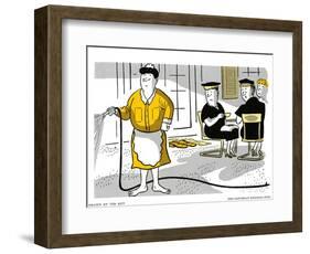 Hazel Cartoon-Ted Key-Framed Giclee Print