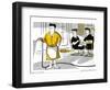 Hazel Cartoon-Ted Key-Framed Giclee Print