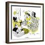 Hazel Cartoon-Ted Key-Framed Giclee Print