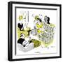 Hazel Cartoon-Ted Key-Framed Giclee Print