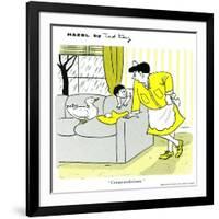 Hazel Cartoon-Ted Key-Framed Giclee Print