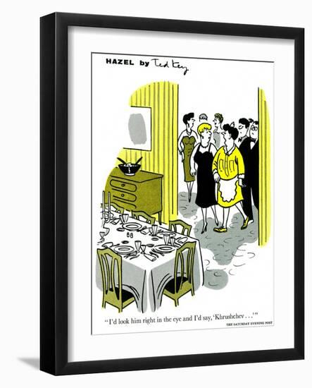 Hazel Cartoon-Ted Key-Framed Giclee Print