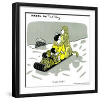 Hazel Cartoon-Ted Key-Framed Giclee Print