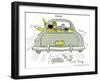 Hazel Cartoon-Ted Key-Framed Giclee Print