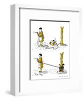 Hazel Cartoon-Ted Key-Framed Giclee Print