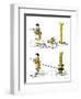 Hazel Cartoon-Ted Key-Framed Giclee Print