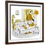 Hazel Cartoon-Ted Key-Framed Giclee Print