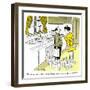 Hazel Cartoon-Ted Key-Framed Giclee Print