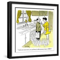 Hazel Cartoon-Ted Key-Framed Giclee Print