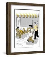 Hazel Cartoon-Ted Key-Framed Giclee Print