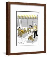 Hazel Cartoon-Ted Key-Framed Giclee Print