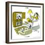 Hazel Cartoon-Ted Key-Framed Giclee Print