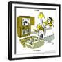 Hazel Cartoon-Ted Key-Framed Giclee Print