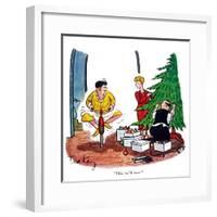 Hazel Cartoon-Ted Key-Framed Giclee Print