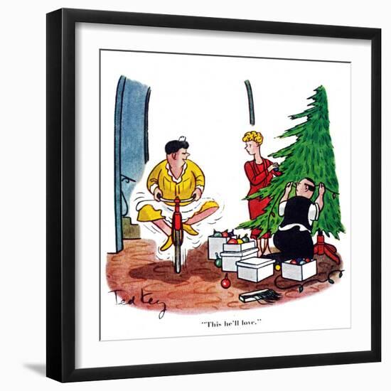 Hazel Cartoon-Ted Key-Framed Giclee Print