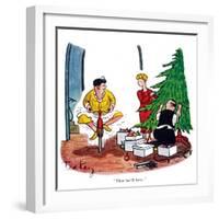 Hazel Cartoon-Ted Key-Framed Giclee Print