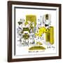 Hazel Cartoon-Ted Key-Framed Giclee Print