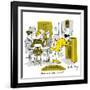 Hazel Cartoon-Ted Key-Framed Giclee Print