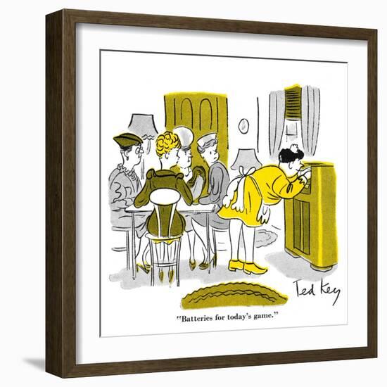 Hazel Cartoon-Ted Key-Framed Giclee Print