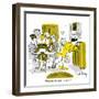 Hazel Cartoon-Ted Key-Framed Giclee Print