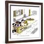 Hazel Cartoon-Ted Key-Framed Giclee Print