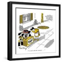 Hazel Cartoon-Ted Key-Framed Giclee Print