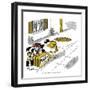 Hazel Cartoon-Ted Key-Framed Giclee Print