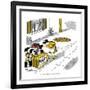 Hazel Cartoon-Ted Key-Framed Giclee Print