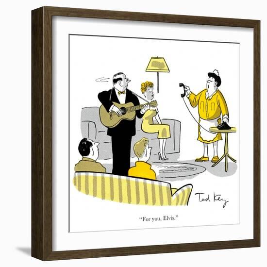 Hazel Cartoon-Ted Key-Framed Giclee Print