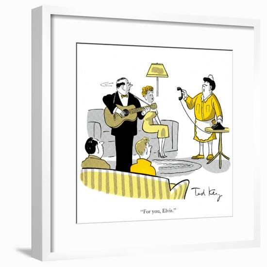 Hazel Cartoon-Ted Key-Framed Giclee Print