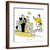 Hazel Cartoon-Ted Key-Framed Giclee Print