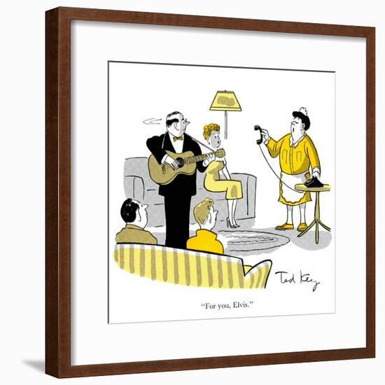 Hazel Cartoon-Ted Key-Framed Giclee Print