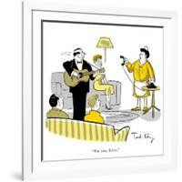 Hazel Cartoon-Ted Key-Framed Giclee Print