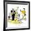 Hazel Cartoon-Ted Key-Framed Giclee Print