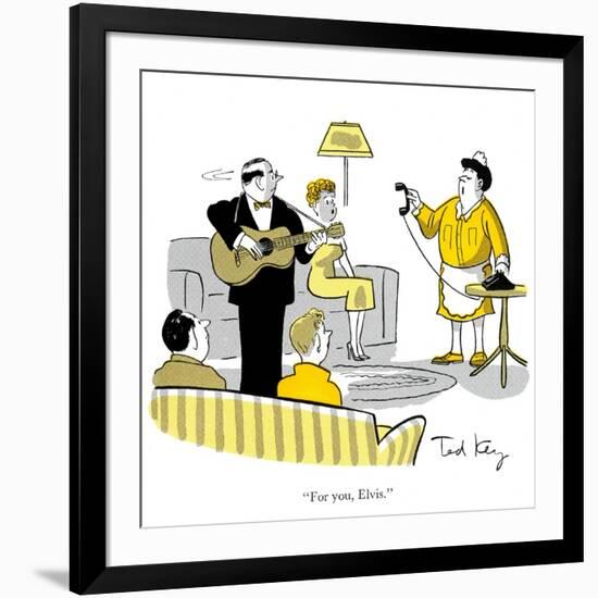 Hazel Cartoon-Ted Key-Framed Giclee Print